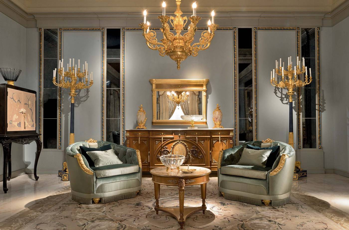 BelCor PA1511BX 01 T 01 armchair Palladio living room Magnifica capitonnè working carvings arms interior inspiring italian classic projects