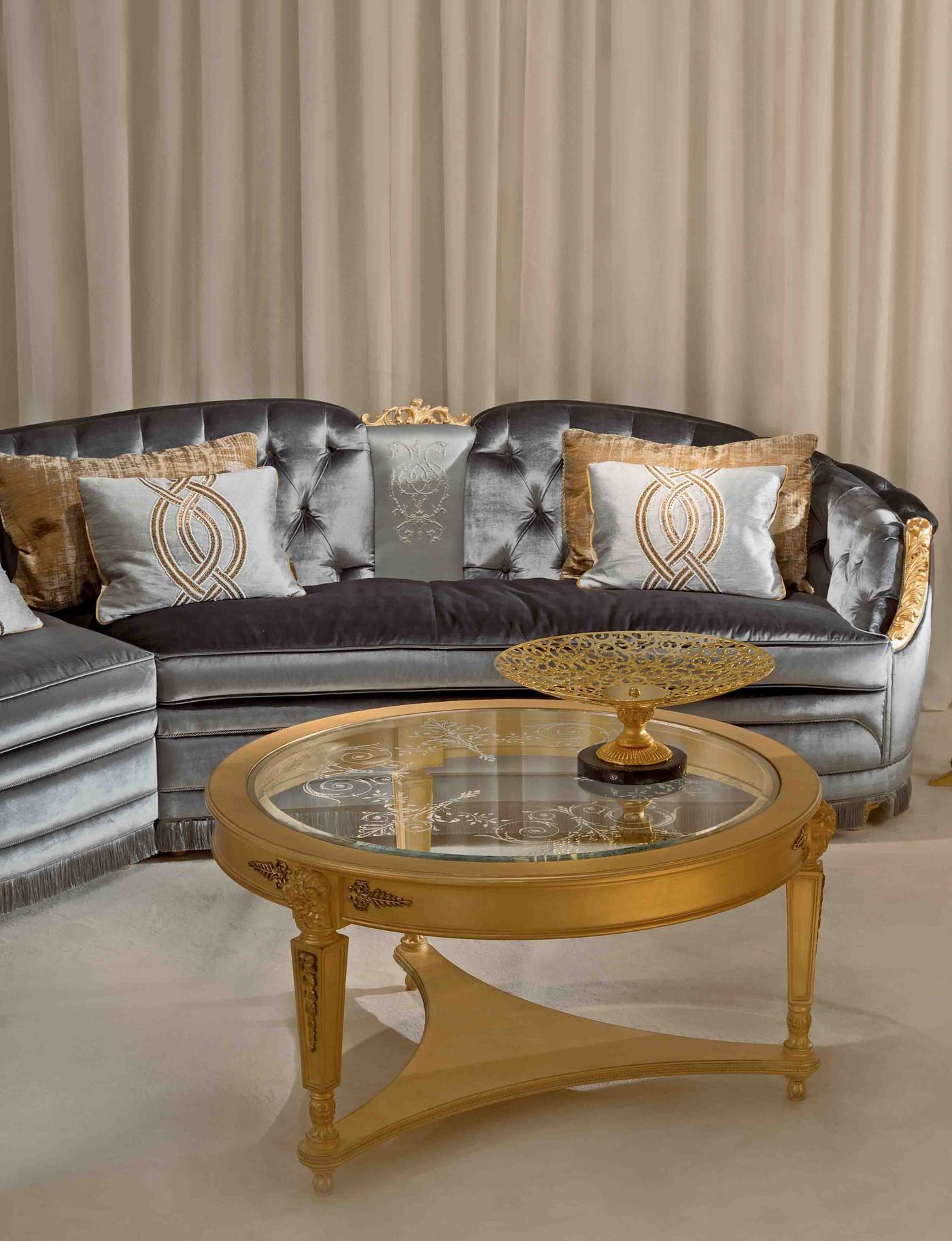 BelCor PA0281CX 01 T 01 central table Palladio living room Magnifica Edge top decorative bronzes elegant luxury furnishings