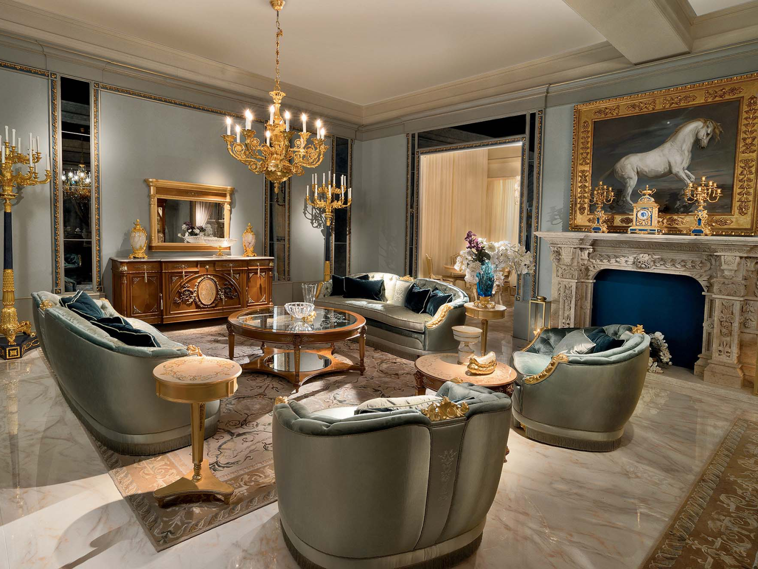 Magnifica - living room | BelCor Interiors