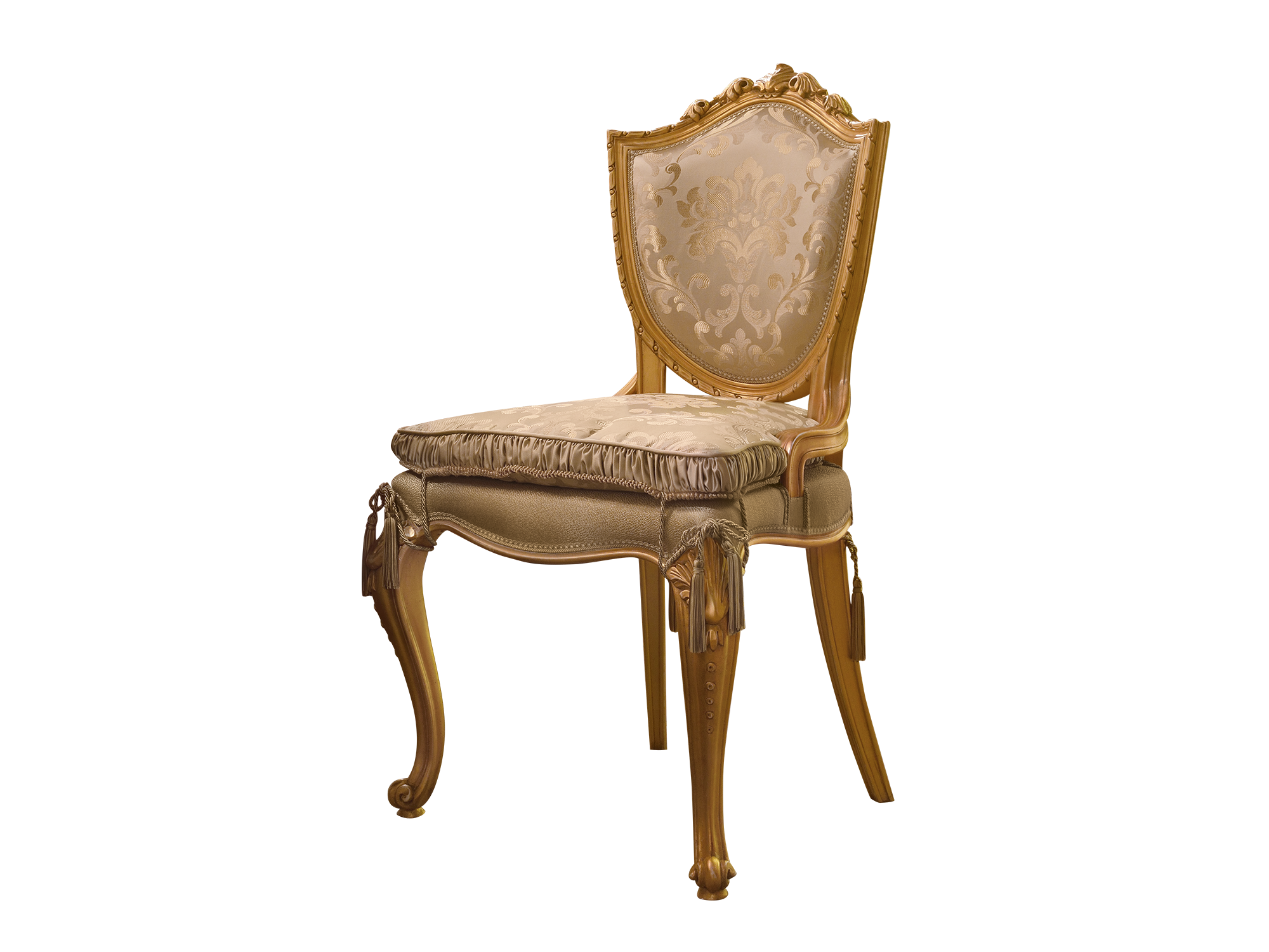 BelCor GD0171BY 01 S 01 chair Granducale dining room Bellezza external back capitonné working furnishings made in italy