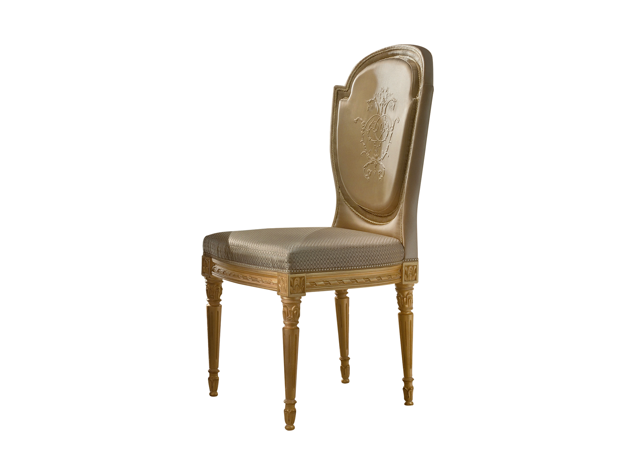 BelCor PA0171BX 01 S 01 chair Palladio dining room Magnifica upholstered external back handcrafted furniture made in italy