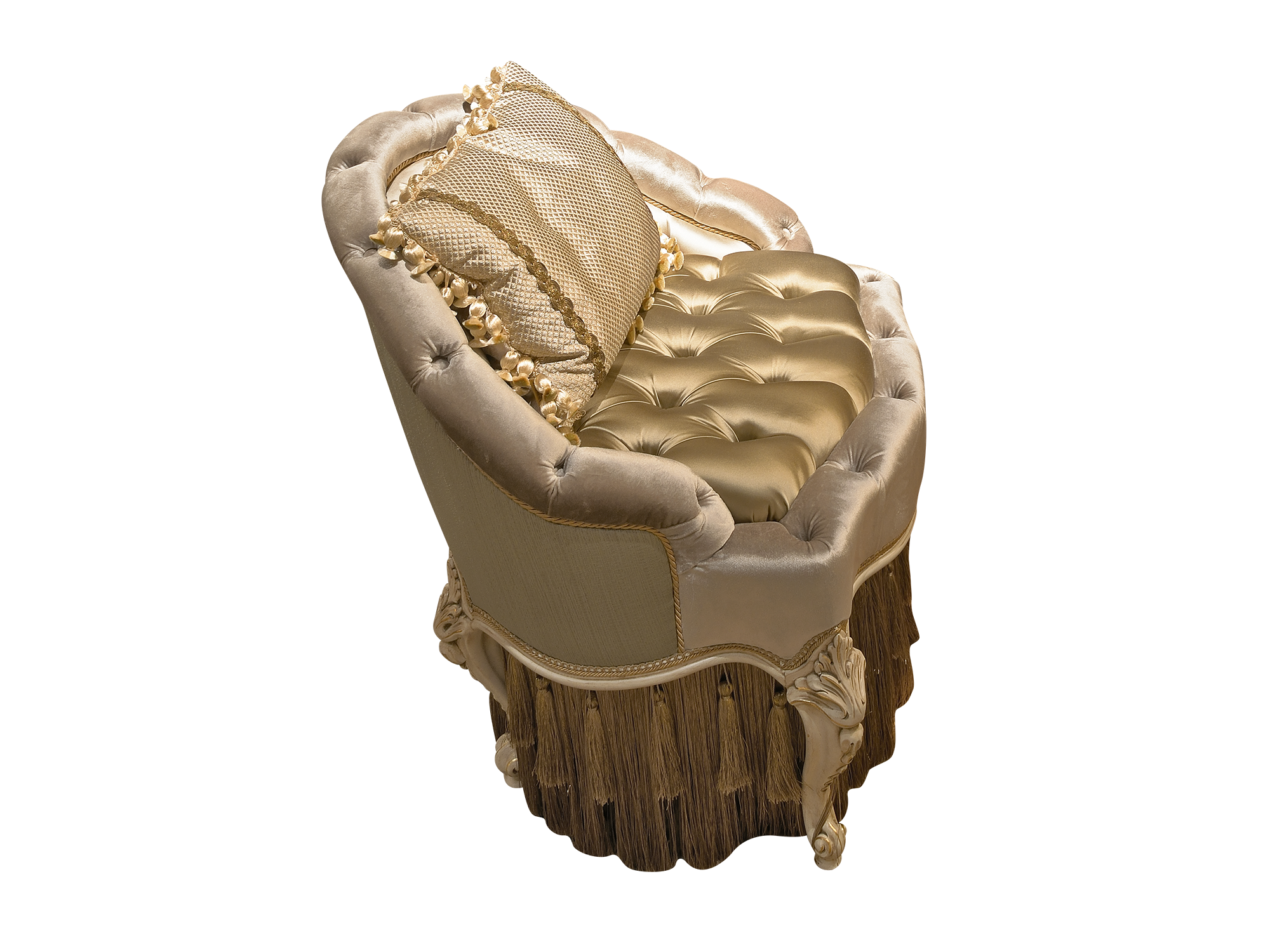 BelCor GD0741BX 01 S 01 armchair Granducale bedroom Fascino capitonné working internal back luxury italian handcrafted interiors