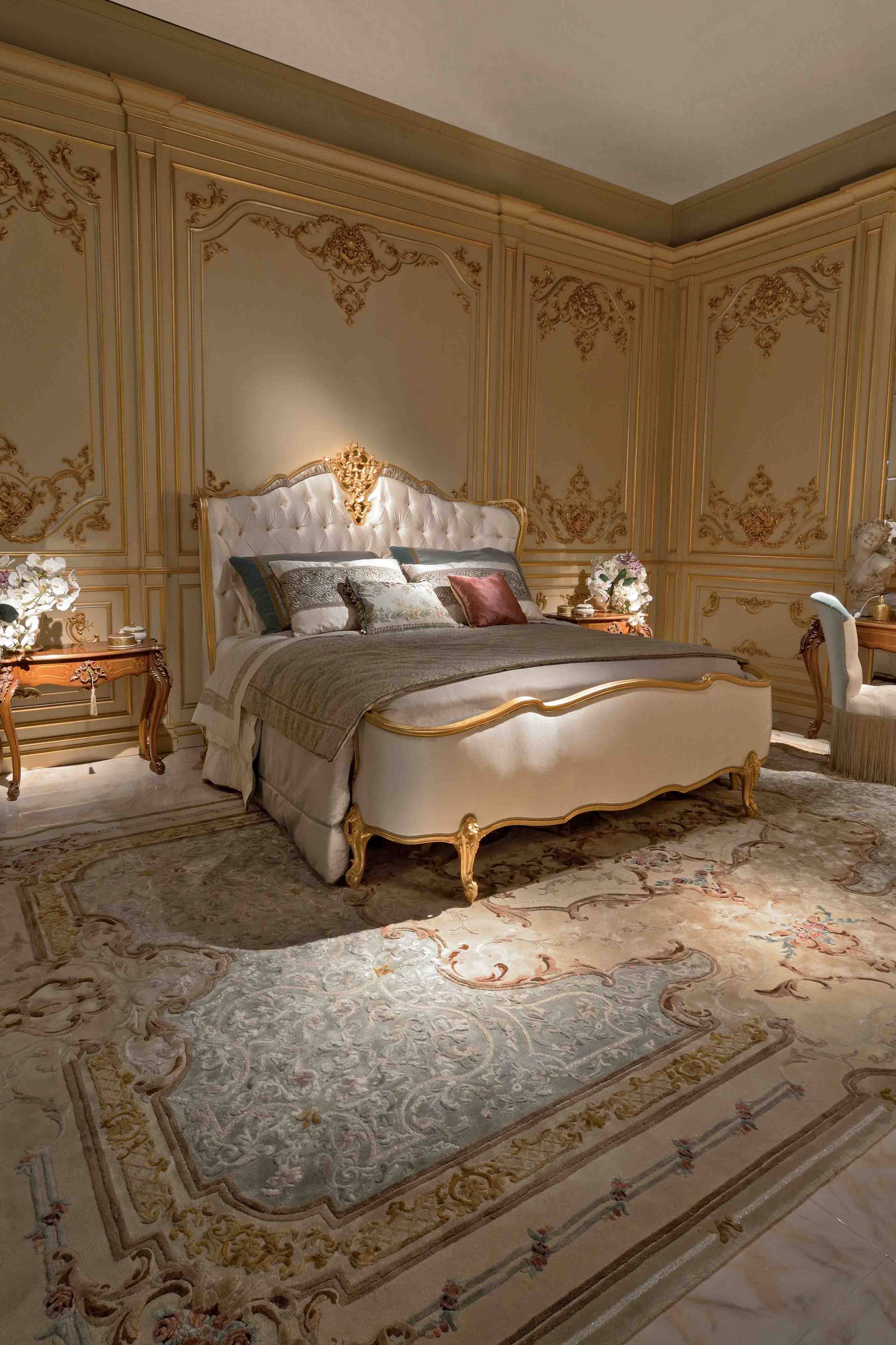 BelCor MS0642AY 01 T 01 night table Majestic bedroom Eleganza extraordinary carvings handcrafted italian furniture