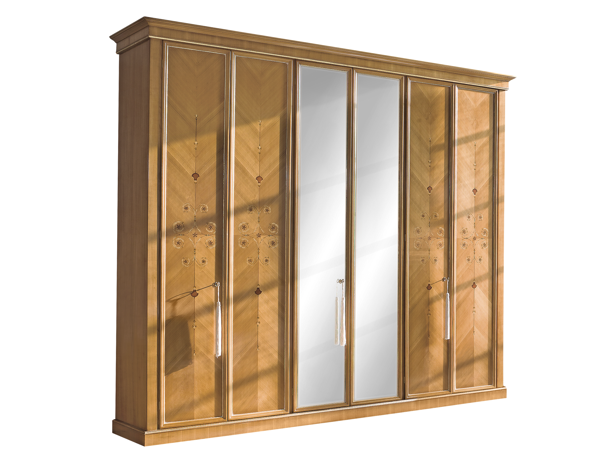 BelCor VE0766AX 01 S 01 wardrobe Versailles bedroom inlaid doors italian classic interiors