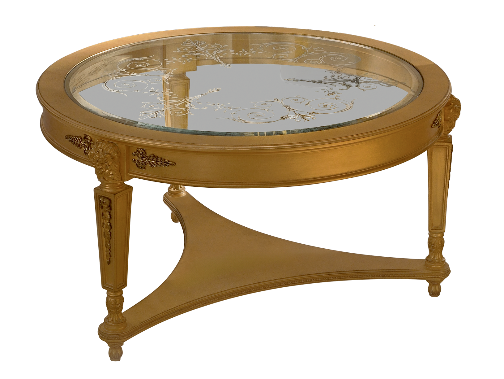 BelCor PA0281CX 01 S 01 central table Palladio living room Magnifica wooden top crystal insert luxury made in italy