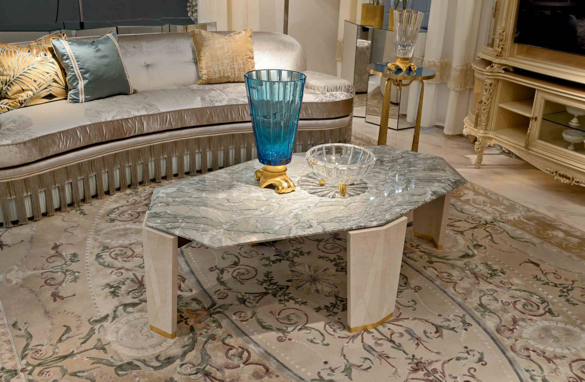 BelCor EG0284MX 01 T 01 central table Ego living room Estasi marble top refined made in italy design
