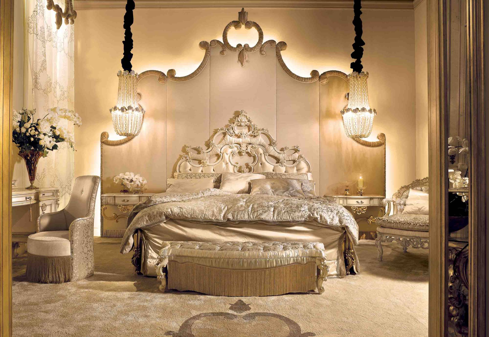BelCor RG0642PX 01 T 01 night table Regale bedroom Fascino elaborate inlay made in italy custom made