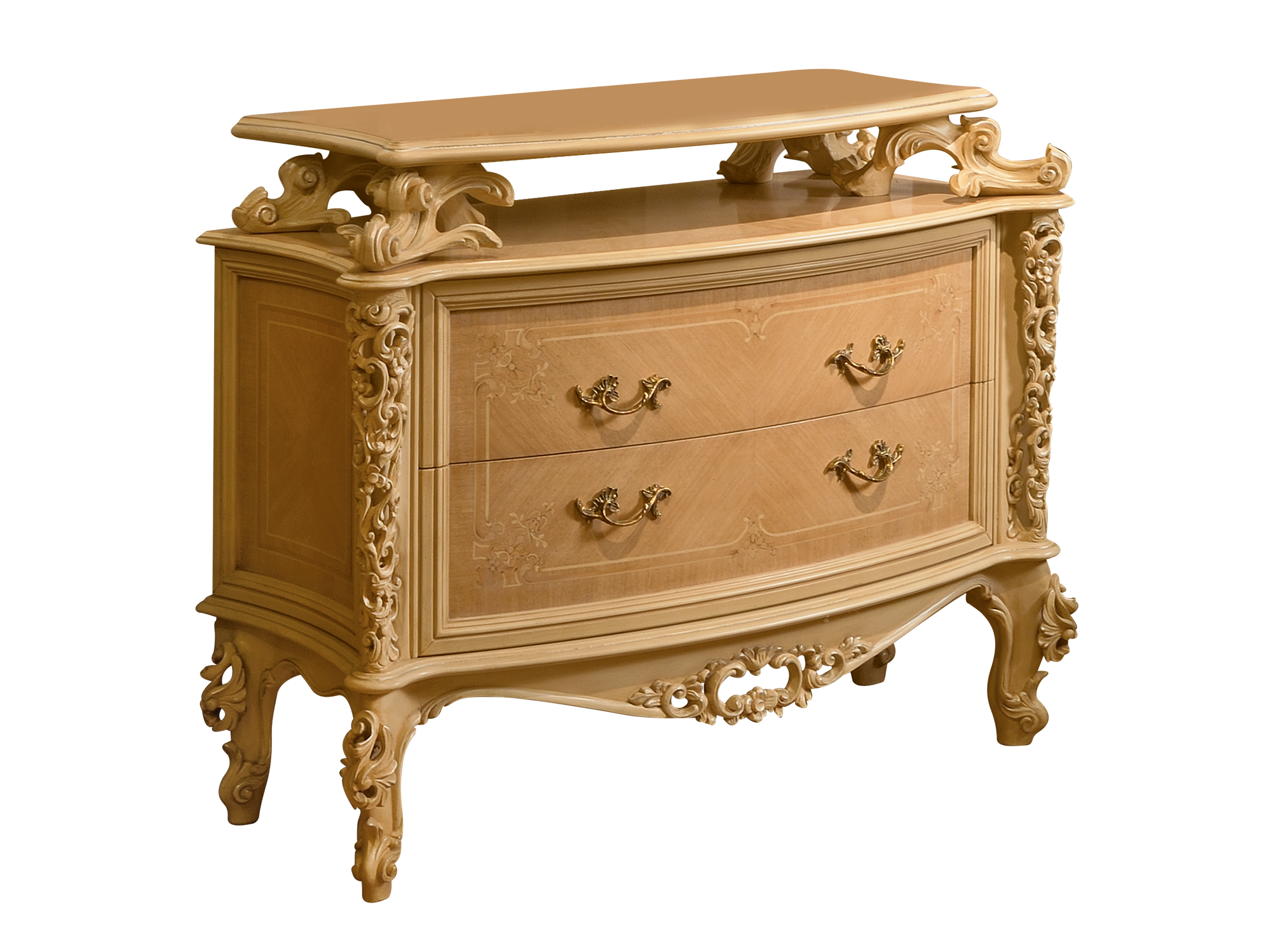 BelCor MS0642AX 01 S 01 night table Majestic bedroom Delizia top elegant inlay italian luxury furniture