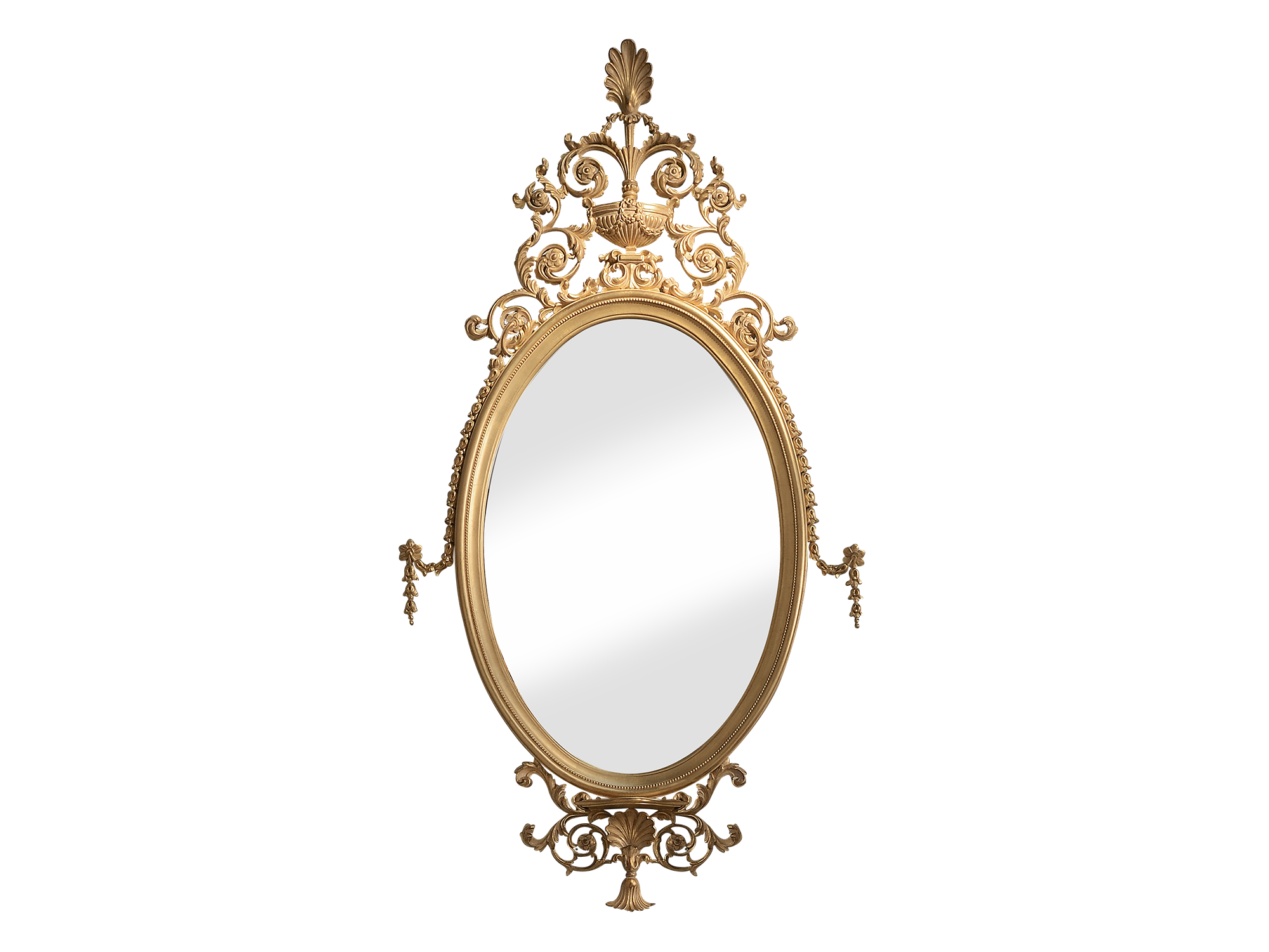 BelCor VE0692NX 01 S 01 mirror Versailles bedroom Meraviglia carved cherry wood frame exclusive italian furniture