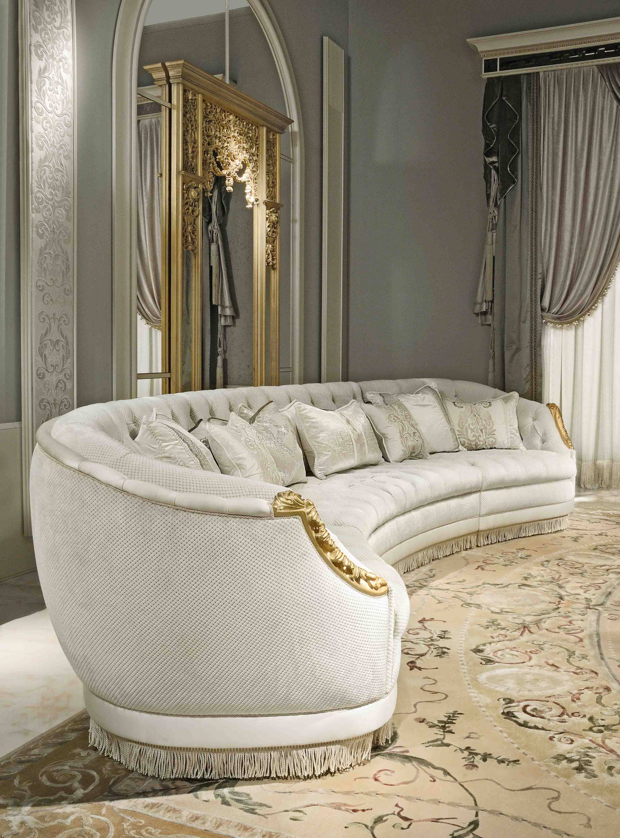 BelCor PA0301 04 T 01 modular sofa Palladio living room Meraviglia mirror granducale carpet interior inspiring italian classic projects