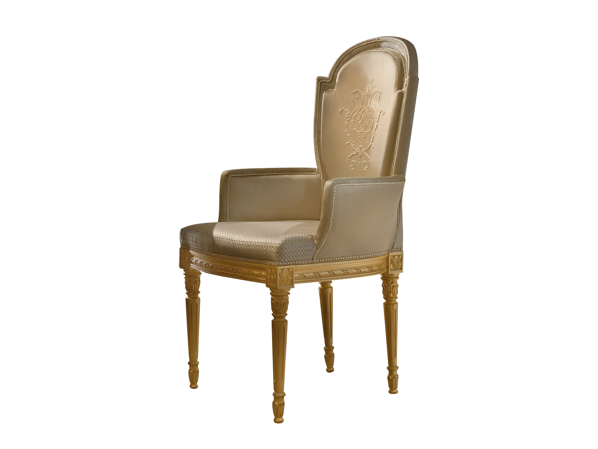 BelCor PA0181BX 01 S 01 chair Palladio dining room Magnifica upholstered external back timeless italian elegance interiors