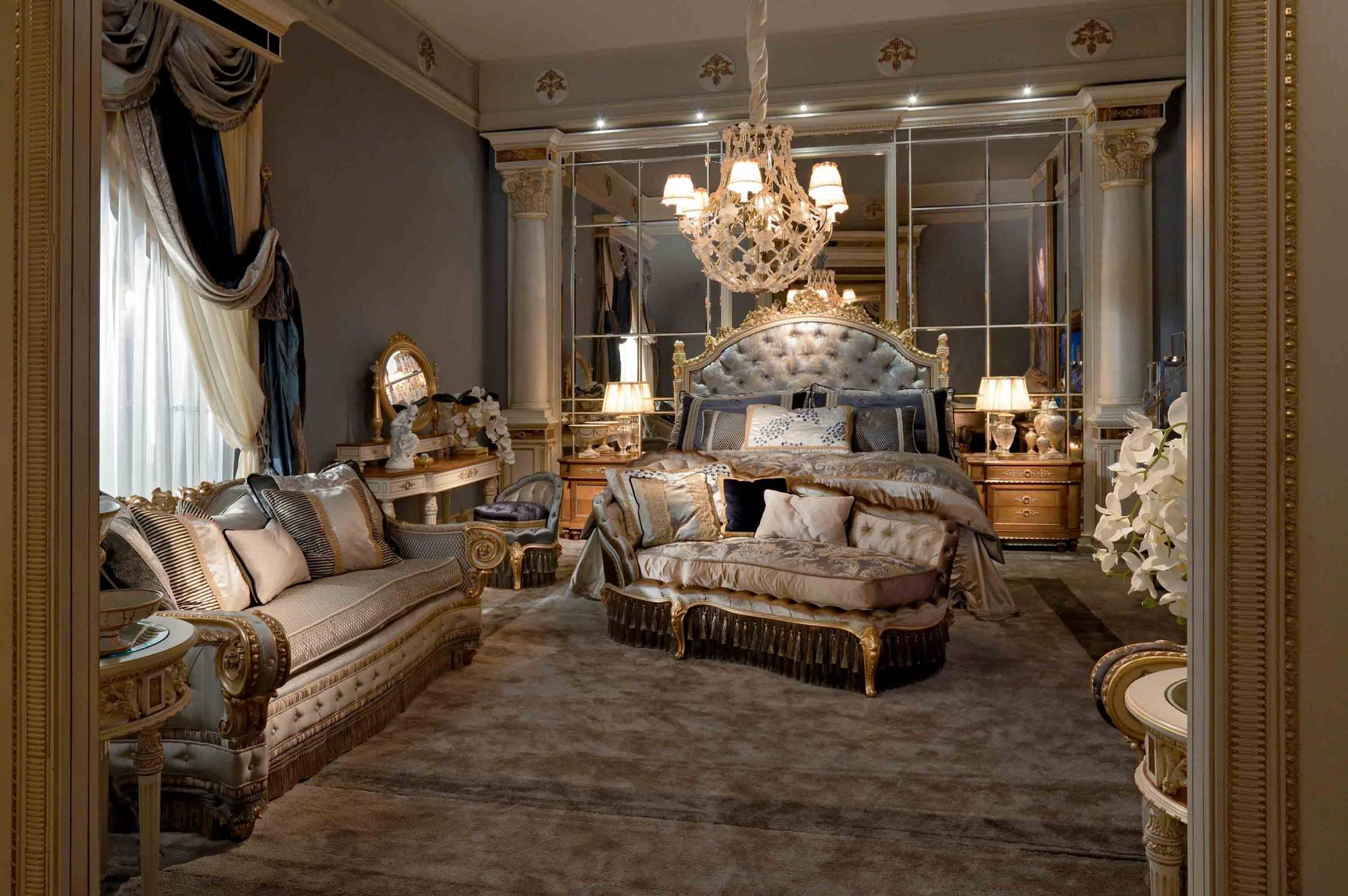 BelCor GD0525IX 03 T 01 bed Granducale bedroom Prodigio capitonné working masterpieces italian classic luxury