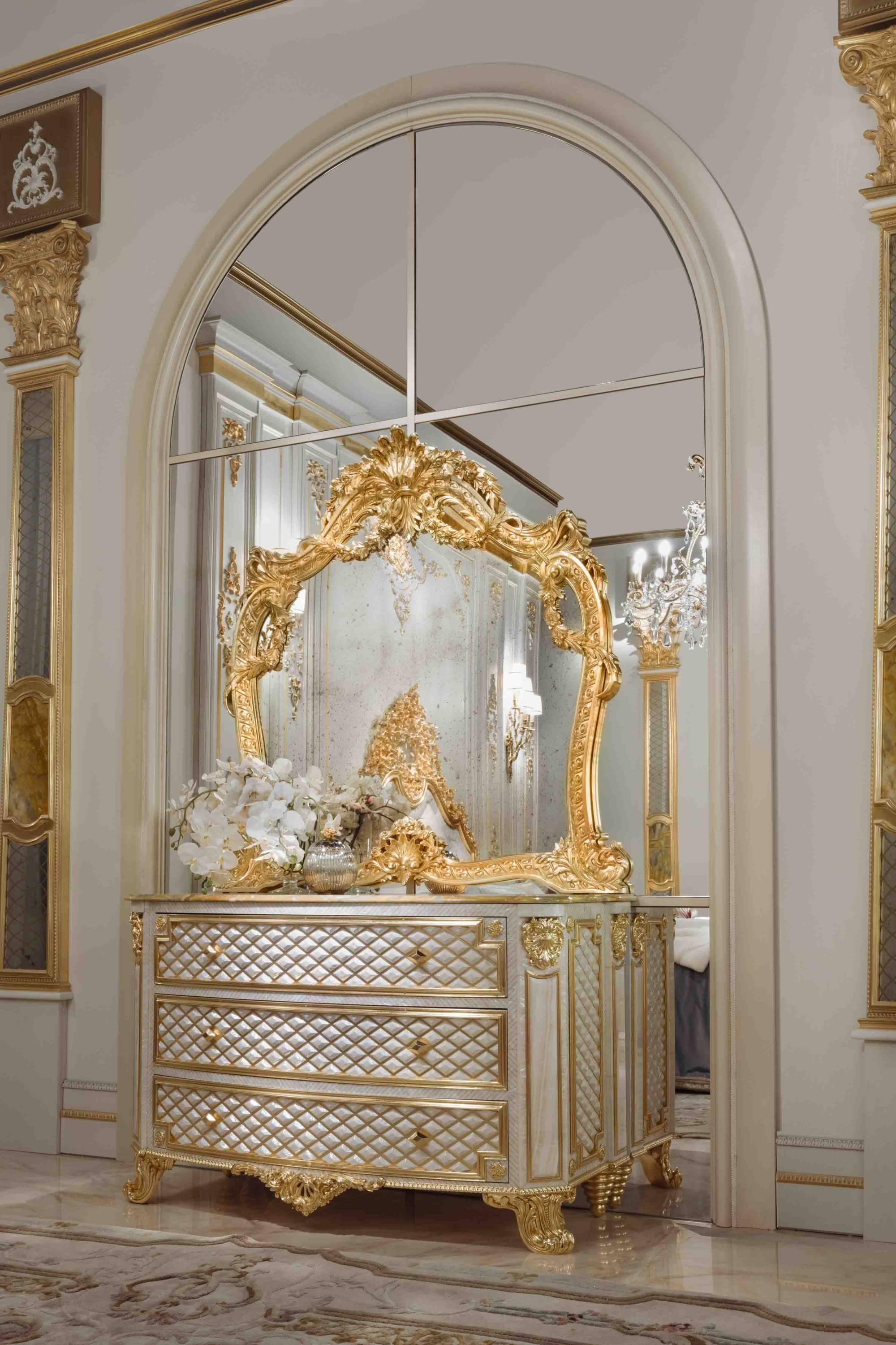 BelCor GA0691NX 01 T 01 mirror Gaudenzia bedroom friezes frame elegant luxury furnishings