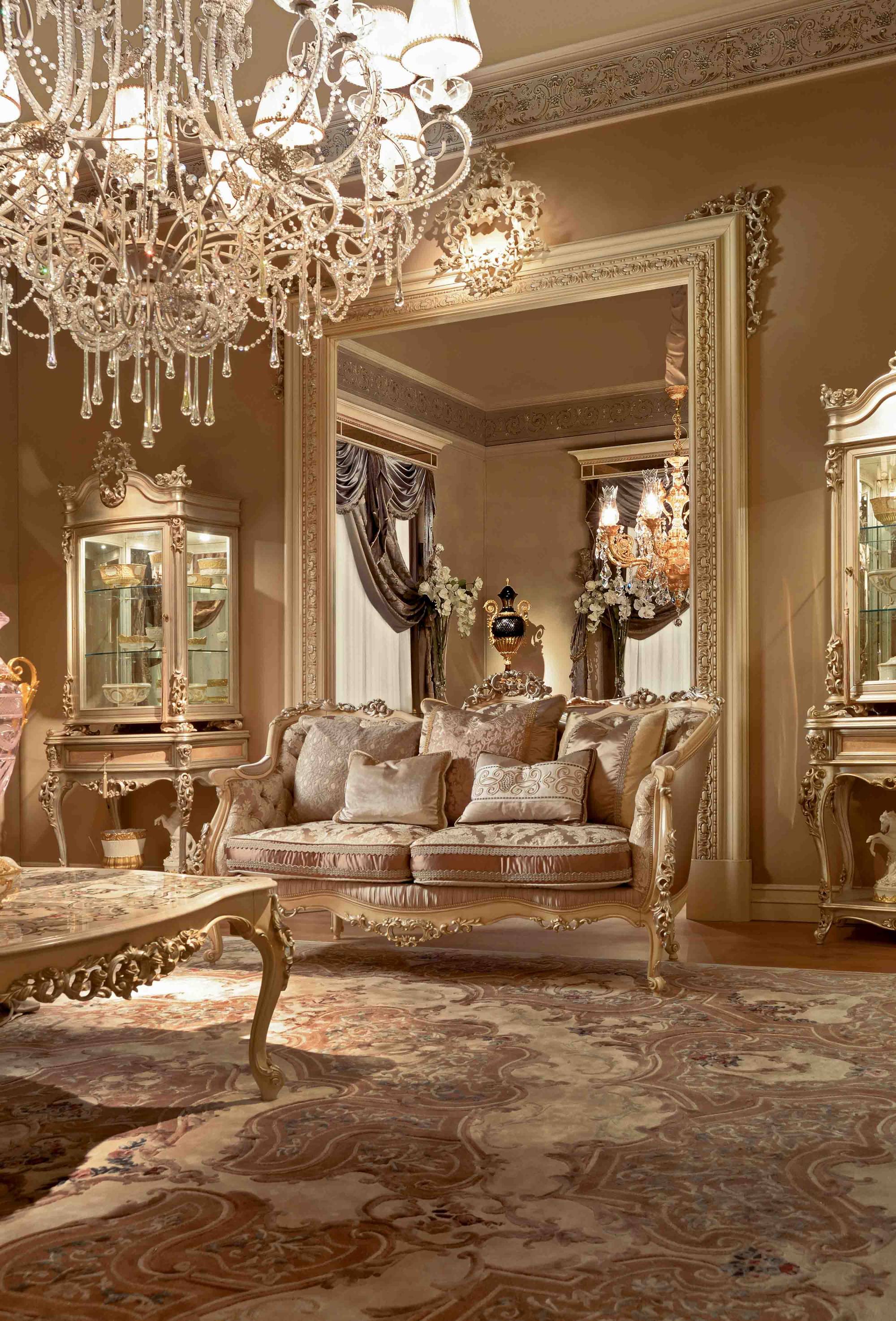 BelCor MS1512LX 01 T 01 sofa Majestic living room Eleganza precious trimming edge exclusive italian luxury