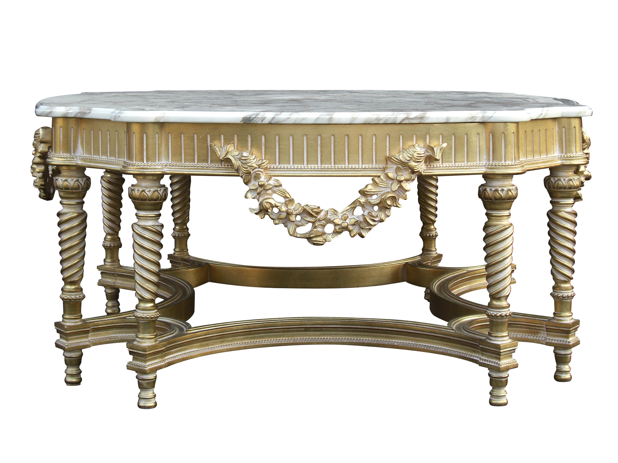 BelCor VE0282MX 01 S 01 central table Versailles living room decorative floral carved garland elegant italian handmade interiors