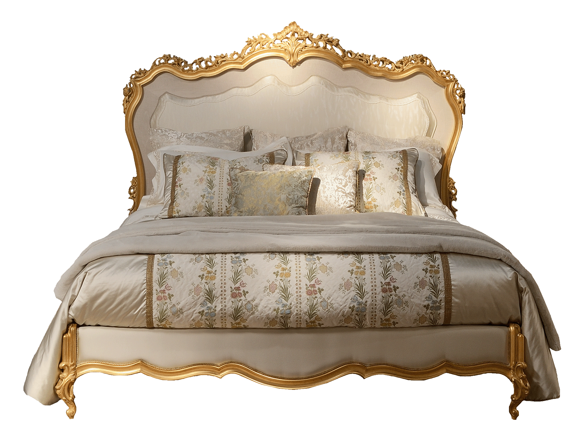 BelCor RG0525DX 01 S 01 bed Regale bedroom Meraviglia carved wood elegant headboard made in italy handmade furniture