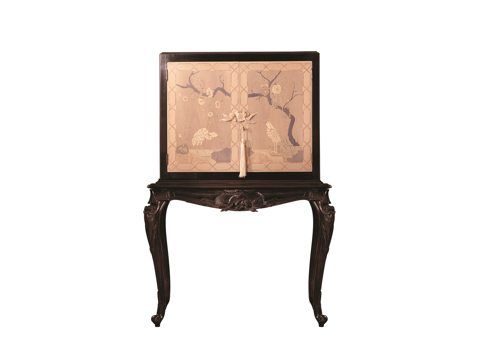 BelCor AL0272NX 01 S 01 bar unit Alexander living room Magnifica bar forniture inlaid doors made in italy frame chandelier