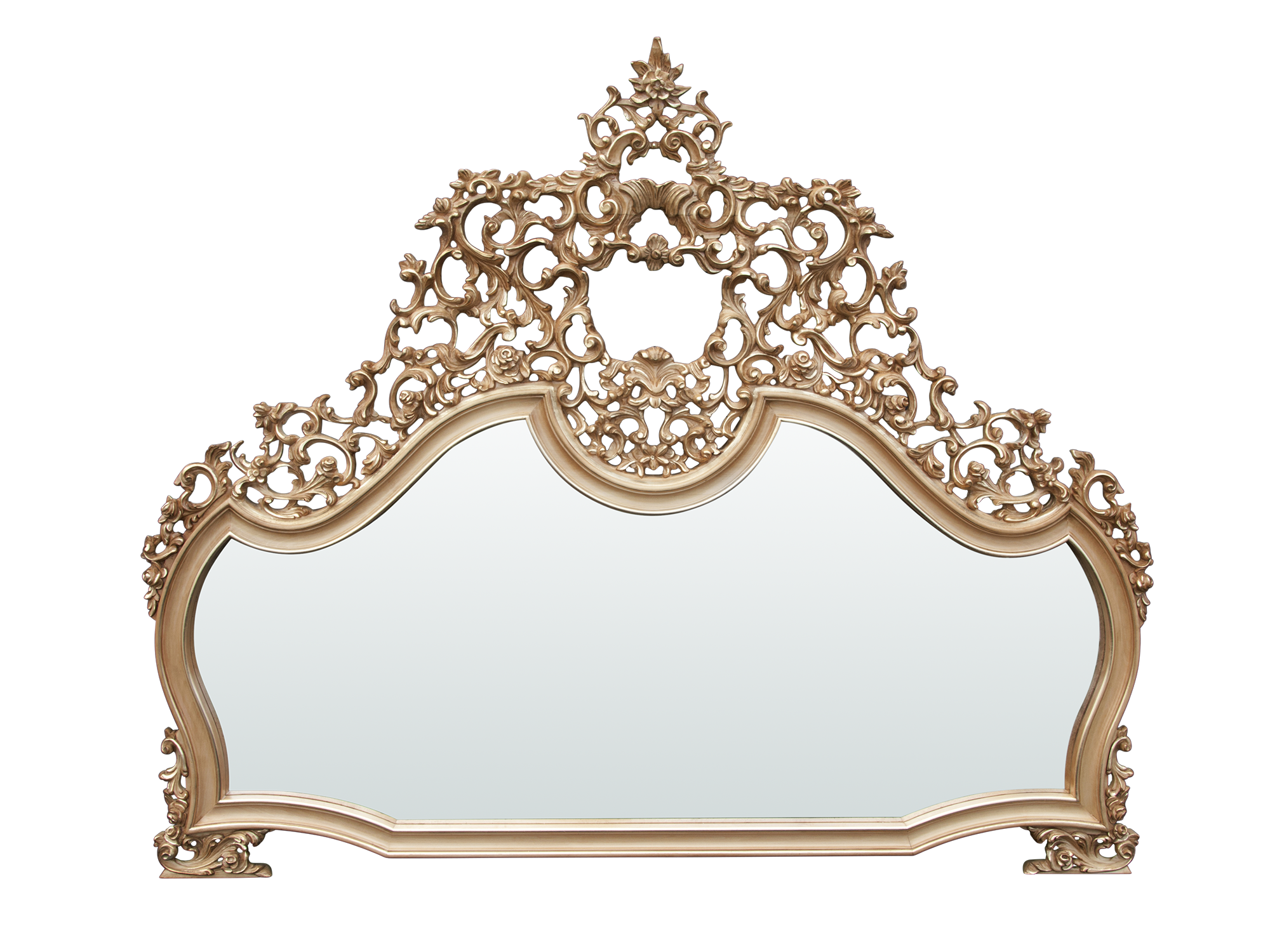 BelCor MS0672NX 01 S 01 mirror Majestic bedroom Delizia extraordinary carvings italian classic luxury