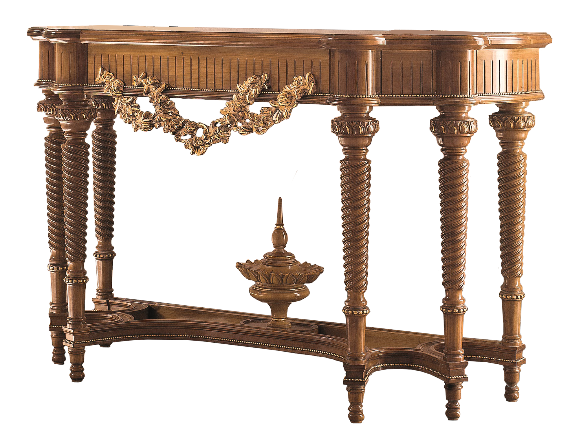 BelCor VE0232BX 01 S 01 console Versailles living room decorative floral carved garlands handcrafted luxury italian