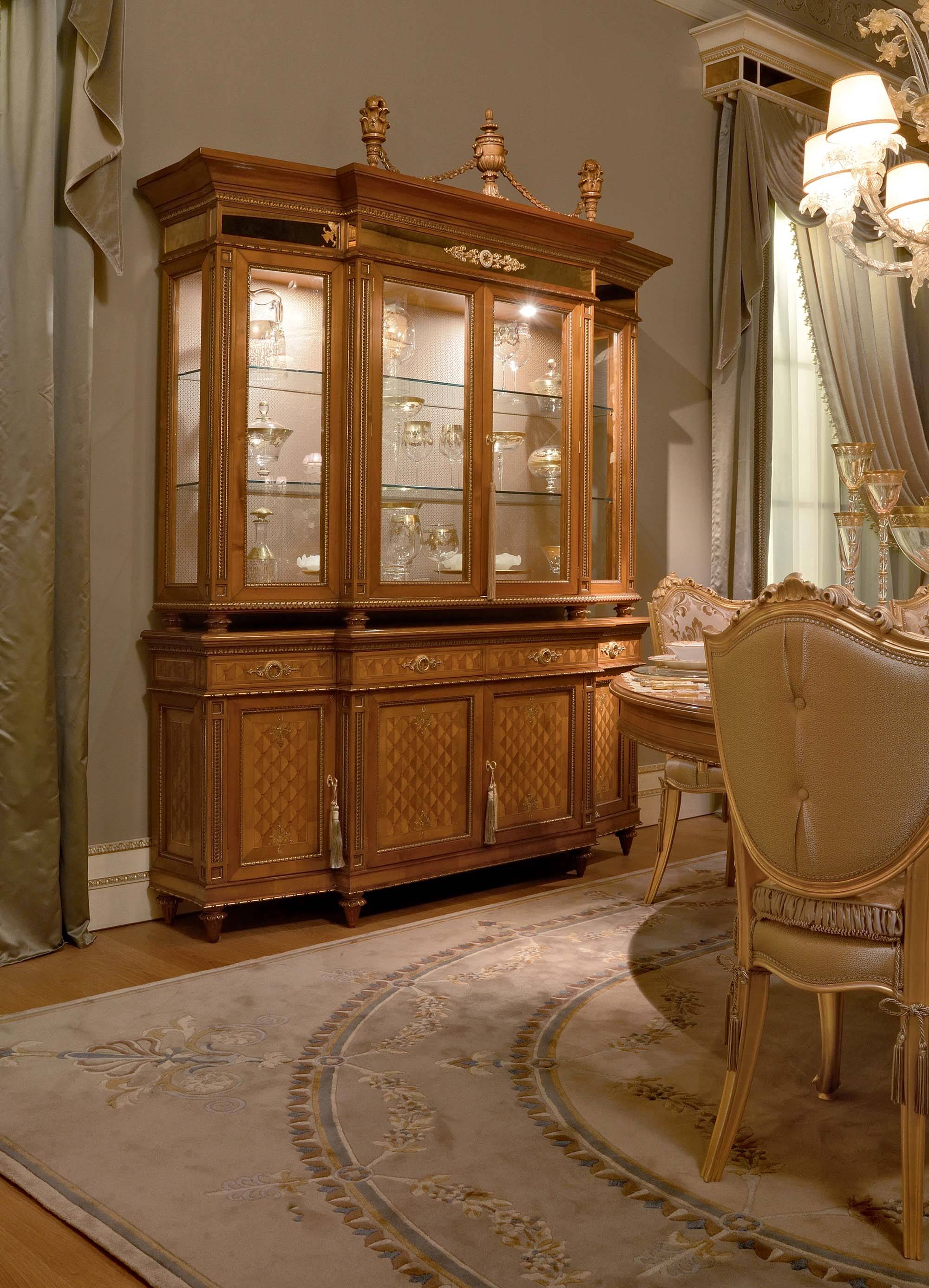 BelCor-GD0123NX-02-T-01-showcase-Granducale-dining-room-Bellezza-handmade-decorations-elegant-inlays-handmade-luxury-italian-furniture