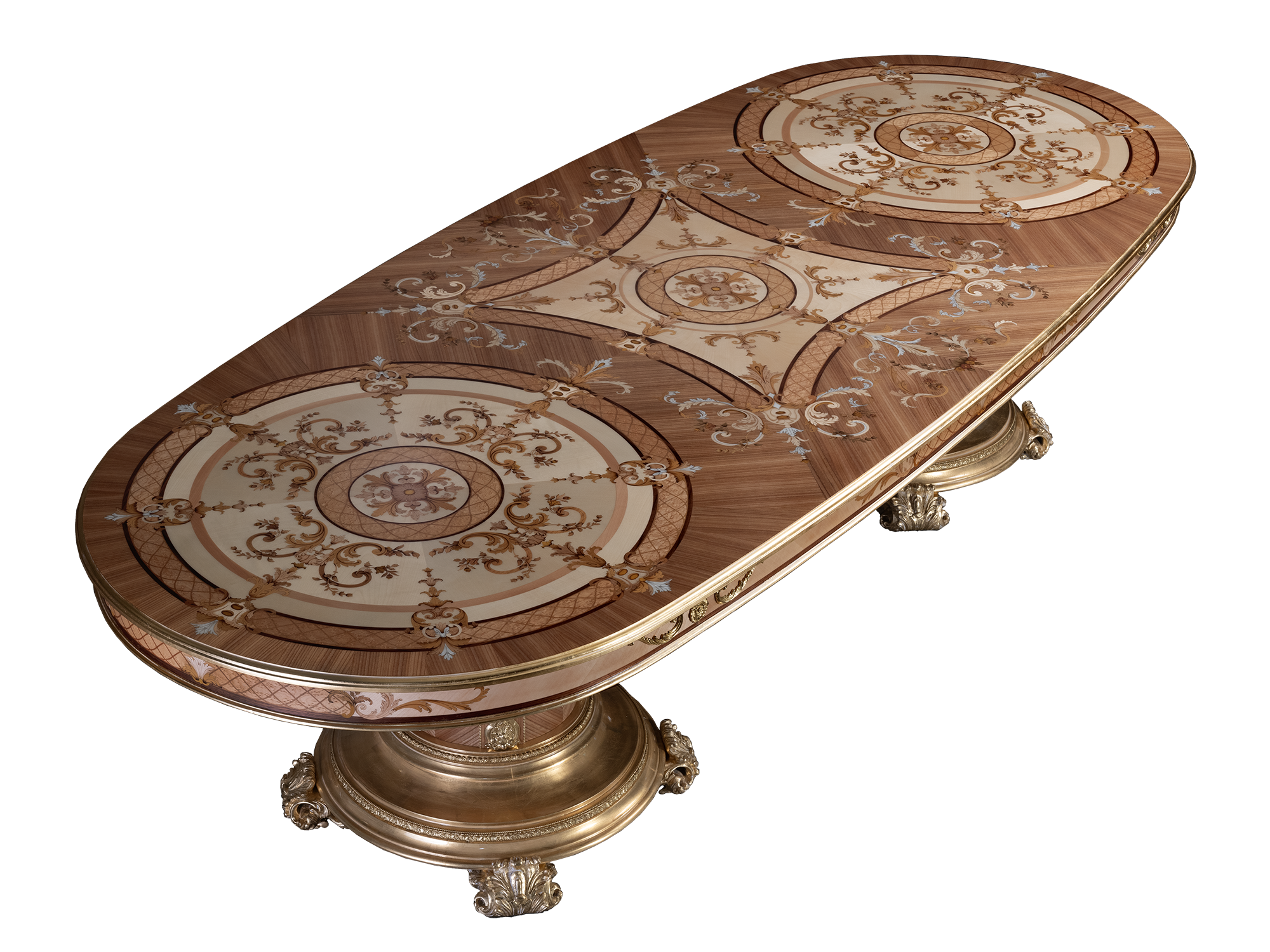 BelCor SF0155CX 02 T 01 dining table Sforza dining room Sublime gold table legs high quality italian materials