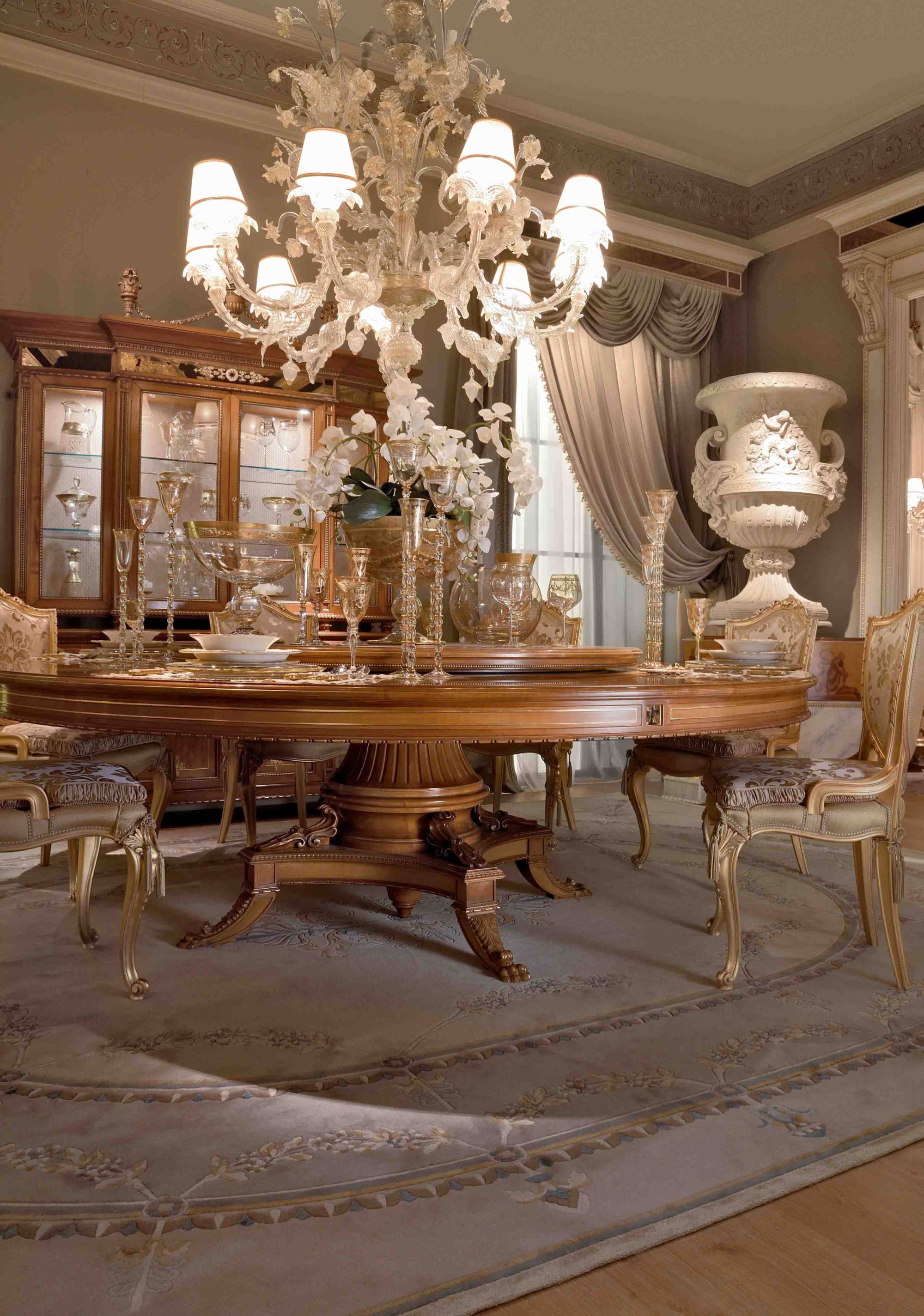 BelCor GD0154AX 01 T 01 dining table Granducale dining room Bellezza side top handmade decorations timeless italian elegance interiors