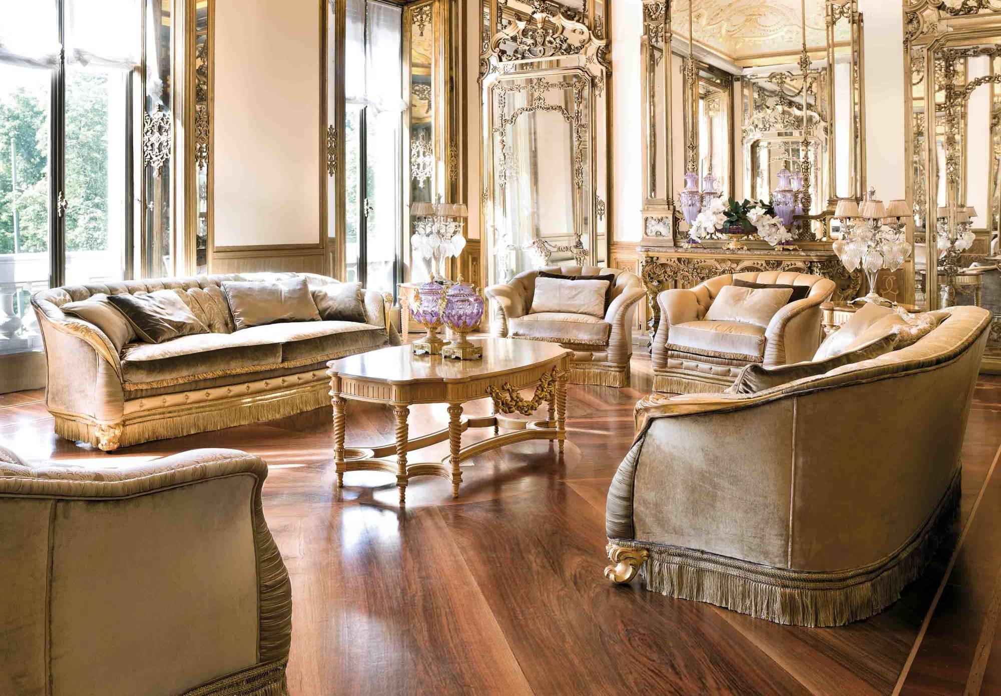 BelCor VE1513BX 01 T 01 sofa Versailles living room capitonné working internal back new classic italian interiors