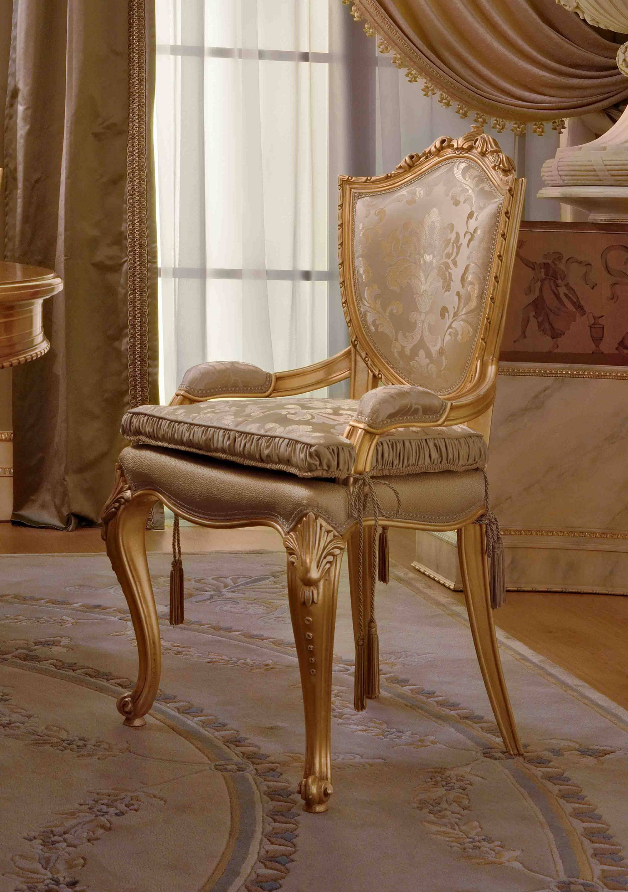 BelCor GD0181BY 01 T 01 dining chair Granducale dining room Bellezza seat fabric cushion furnishings made in italy