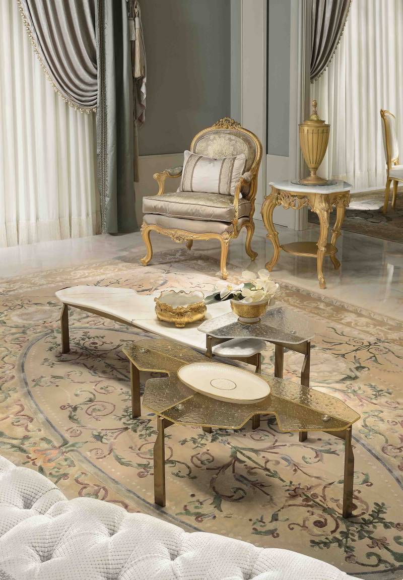 BelCor DL1511LX 03 T 01 armchair Delia living room Meraviglia refined classic ambient golden handcrafted furniture italy