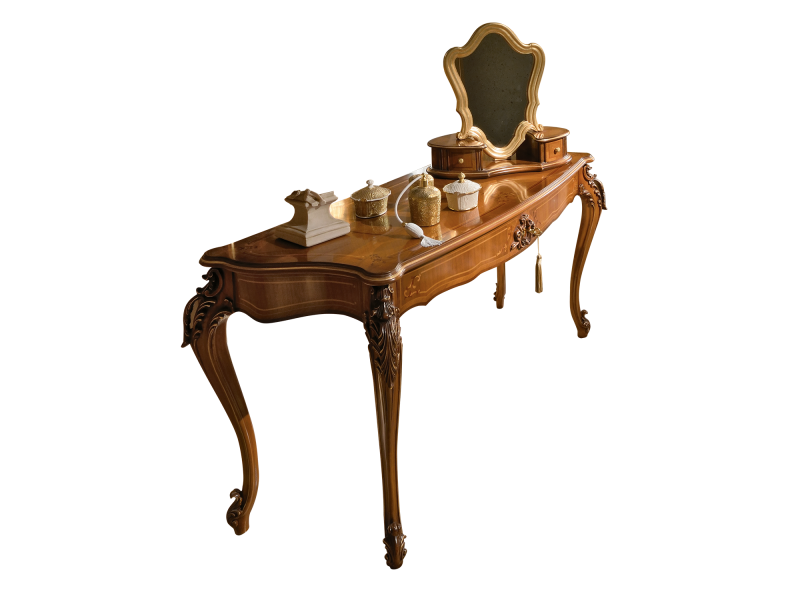 BelCor MS0662NY 01 S 01 dressing table Majestic bedroom Eleganza Top lateral back edge elegant inlay italian classic luxury