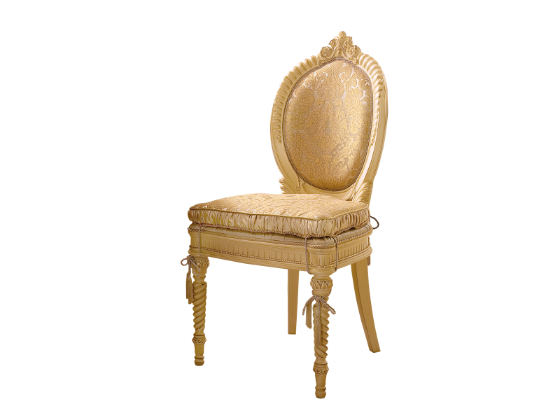 BelCor VE0171BY 01 S 01 chair Versailles living room external back capitonné working made in italy handmade furniture