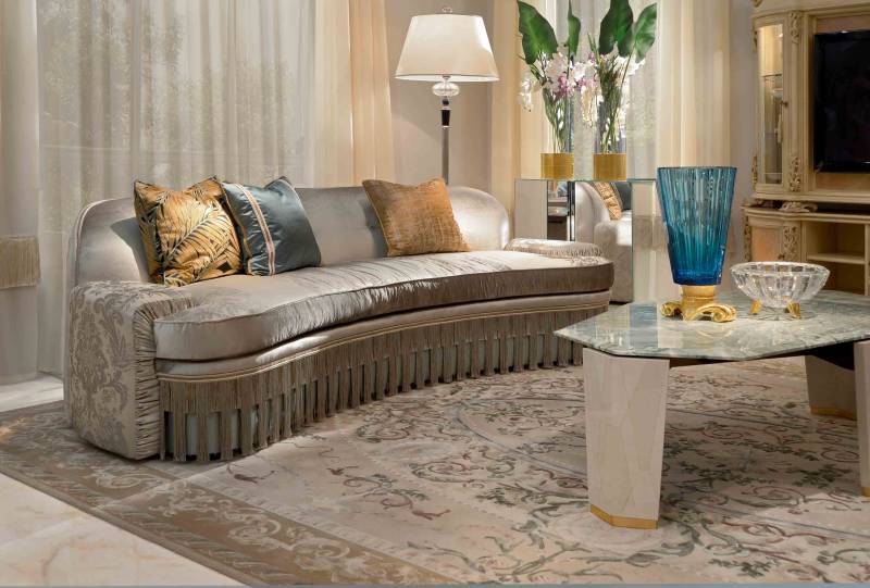 BelCor DV1513IX 02 T 01 sofa Dolce Vita living room Estasi fringe enhanced small chain handmade italian design