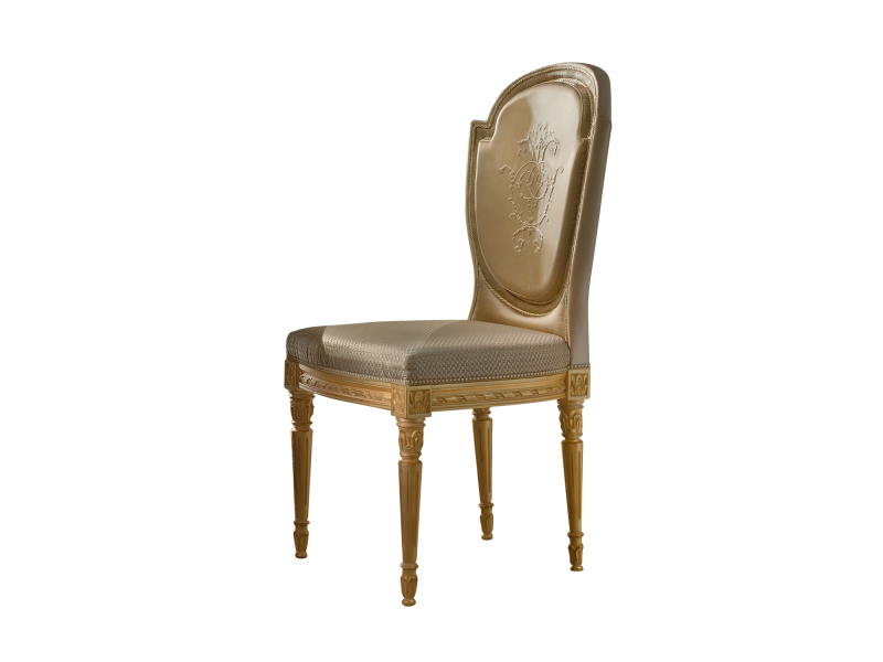 BelCor PA0171BX 01 S 01 chair Palladio dining room Magnifica upholstered external back handcrafted furniture made in italy