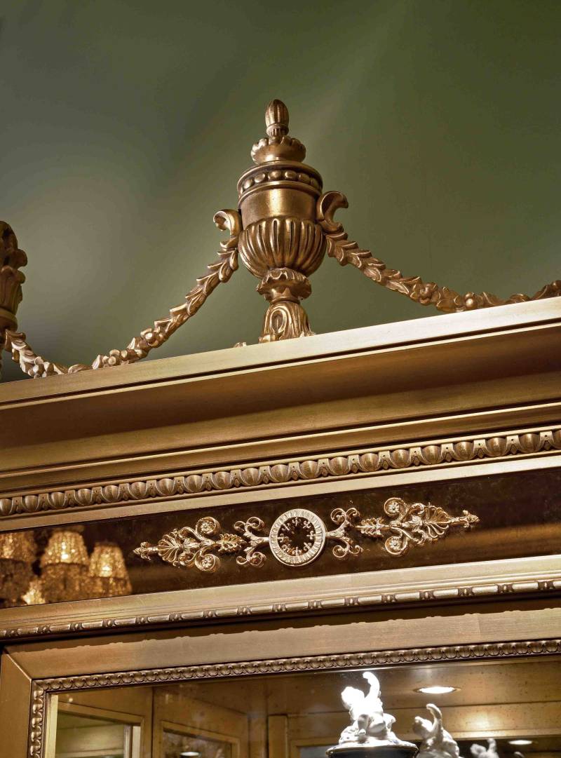 BelCor GD0101BX 02 T 01 showcase Granducale dining room Melodia precious carvings top timeless custom made italian design