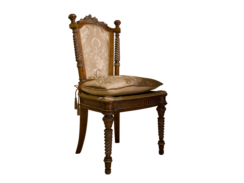 BelCor VE0171BX 01 S 01 chair Versailles dining room legs elaborate spiral turning refined classic made in italy design