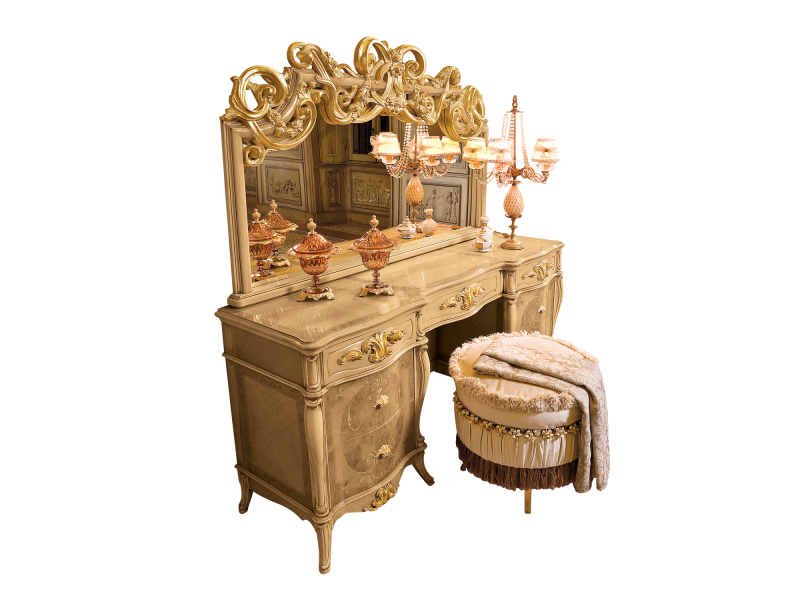 BelCor EO0662NX 01 S 01 dressing table Etoile bedroom special frieze solid wood exclusive italian craftsmanship interiors