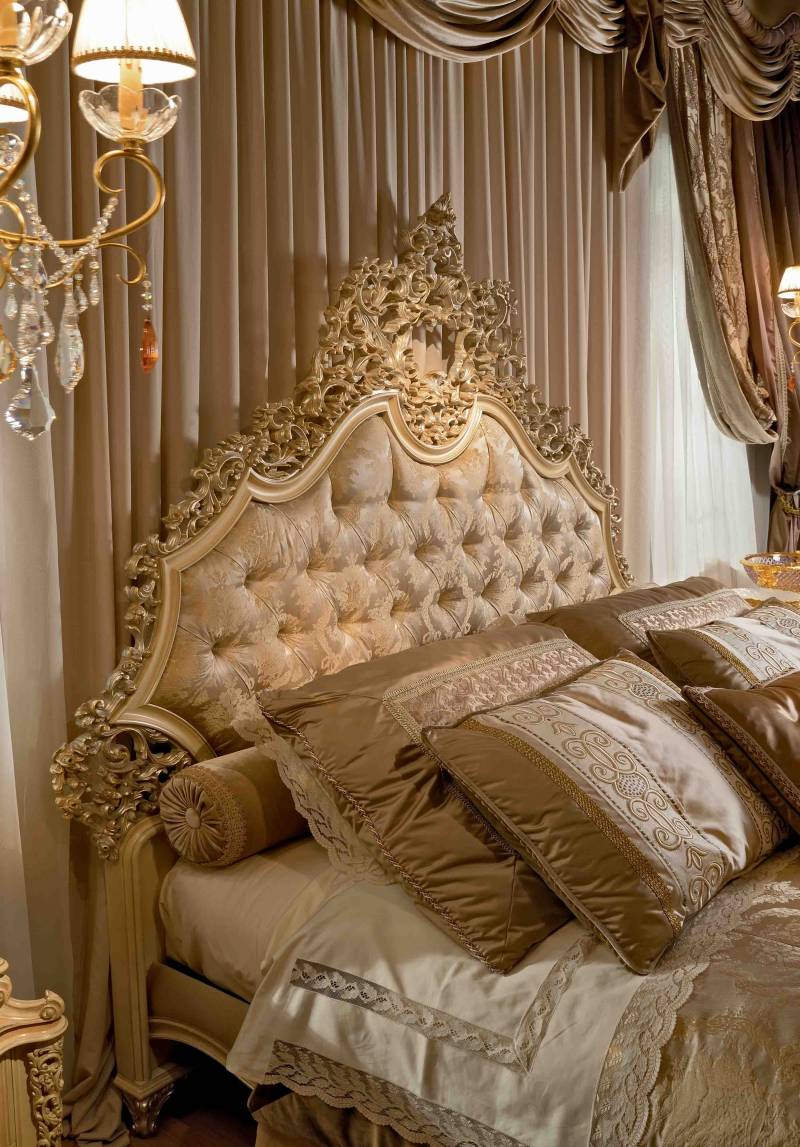 BelCor MS0525IX 02 T 01 bed Majestic bedroom Delizia capitonné working artisanal handmade luxury furniture