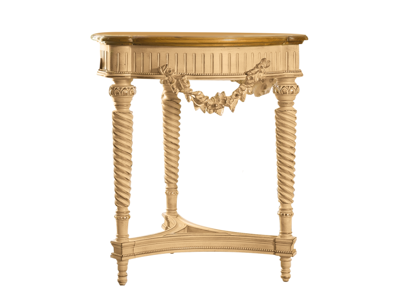 BelCor VE0281LY 01 S 01 side table Versailles living room woode top rich inlay custom made italian furniture