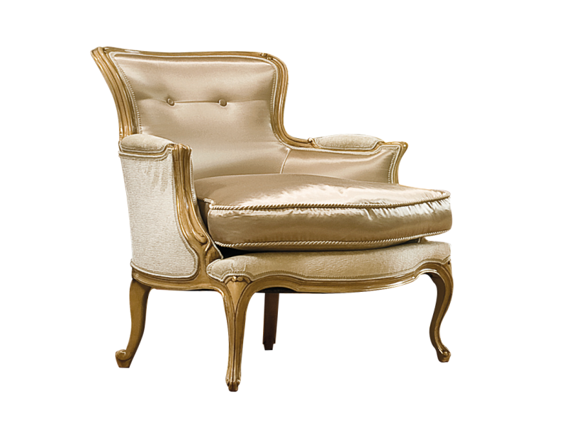 BelCor EL1511LX 01 S 01 armchair Elettra bedroom delicate carvings artisanal italian classic luxury interiors