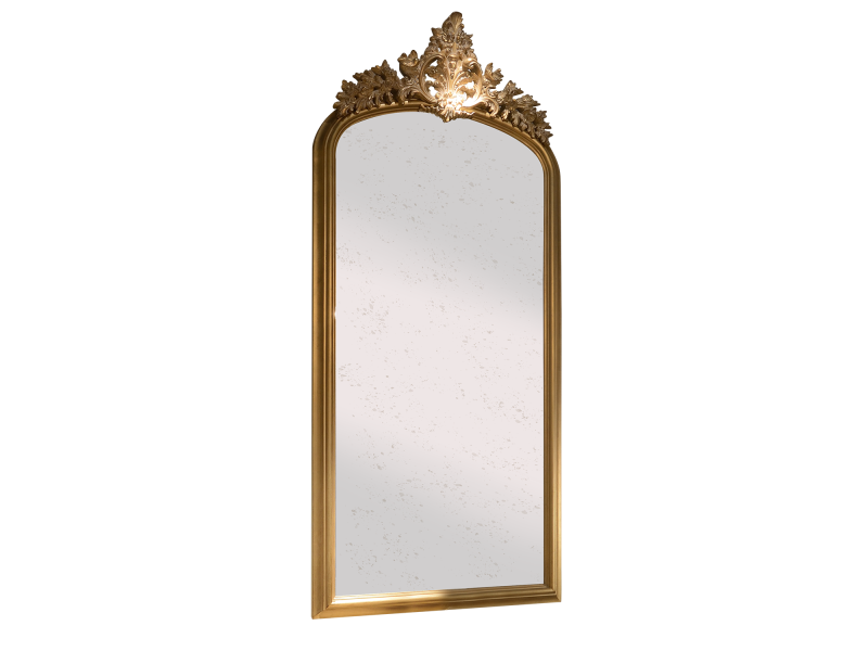 BelCor AR0693LX 01 S 01 mirror Ares dining room Meraviglia carved limewood rich carving antiqued luxury italian furnitures