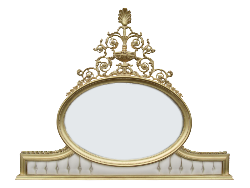 BelCor VE0672NX 01 S 01 mirror Versailles bedroom rich decorative carvings friezes premium italian classic luxury
