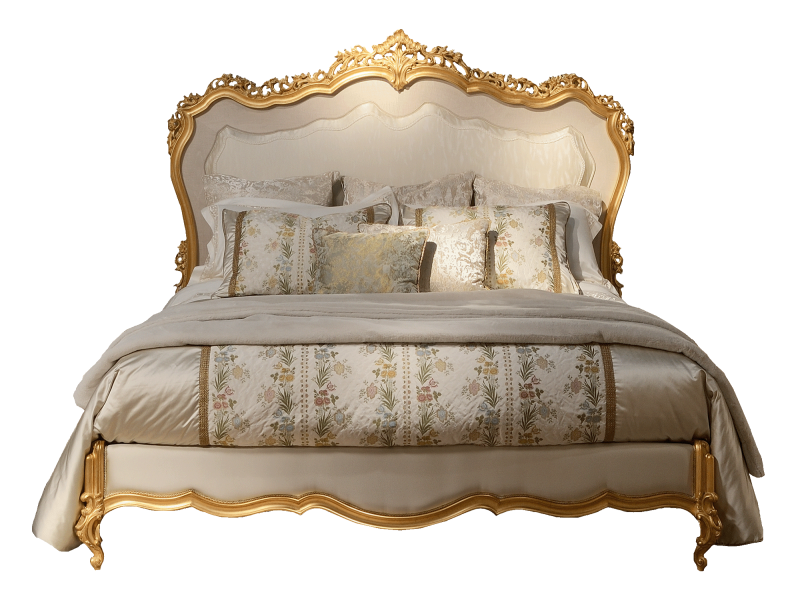 BelCor RG0525DX 01 S 01 bed Regale bedroom Meraviglia carved wood elegant headboard made in italy handmade furniture
