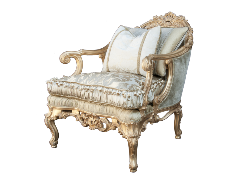 BelCor RG1511LX 01 S 01 armchair Regale living room Estasi rich carvings structure arms luxury italian handcrafted interiors