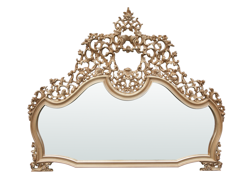 BelCor MS0672NX 01 S 01 mirror Majestic bedroom Delizia extraordinary carvings italian classic luxury