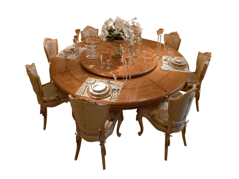 BelCor GD0154AX 01 S 01 dining table Granducale dining room Bellezza wooden top elaborate inlay furnishings made in italy
