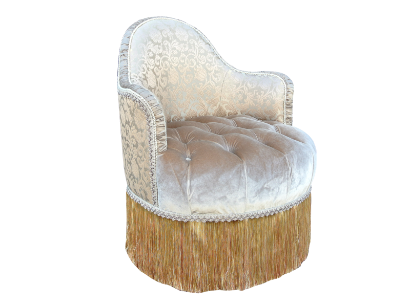 BelCor ML0741AY 01 S 01 armchair Magnolia bedroom Armonia upholstered armchair beech wood elegant luxury furnishings