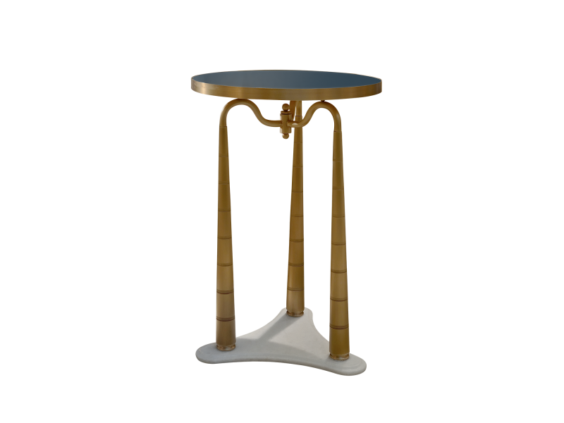 BelCor VS0281MY 01 S 01 side table Venus living room Fascino three carved legs luxurious italian classic furniture design
