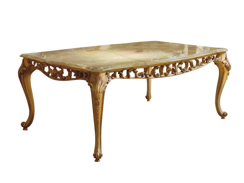 BelCor GD0288MZ 01 S 01 central table Granducale living room Melodia rich carvings antiqued luxury italian furnitures