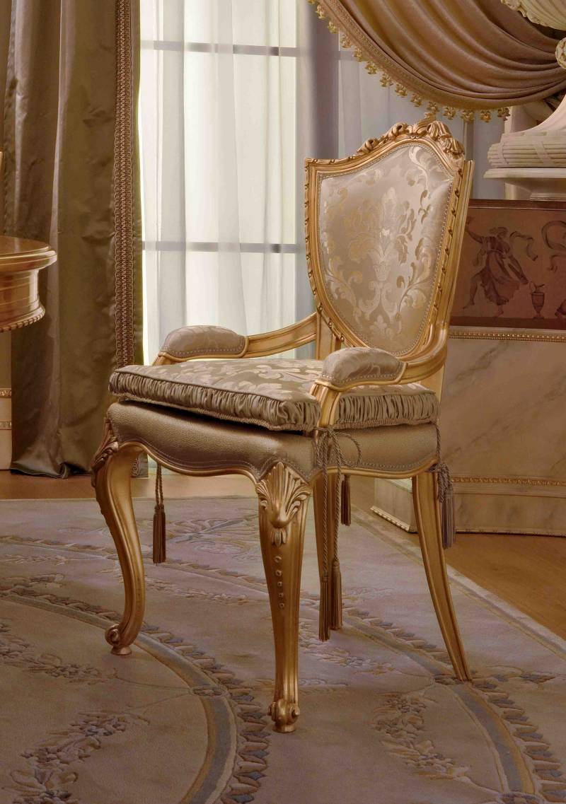 BelCor GD0181BY 01 T 01 dining chair Granducale dining room Bellezza seat fabric cushion furnishings made in italy
