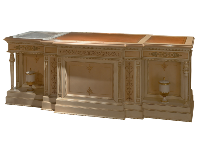 BelCor GD1073DX 01 S 01 writing desk Granducale bedroom Fascino drawers handmade decorations luxury italian handcrafted interiors